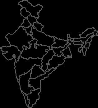 Map of India showing EnerGrid project locations